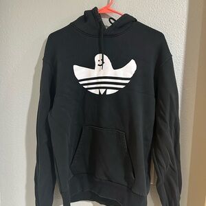 Adidas ghost trefoil hoodie  size S